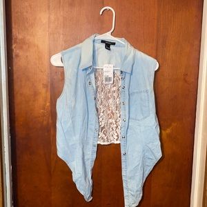 Forever 21 floral shirt